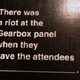Illustration for article titled What Caused A Riot At The Gearbox Panel?